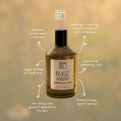 Bugz Away Spray — imagem oficial Mon Dada